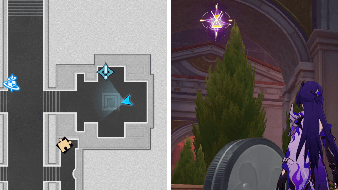 HSR Lightless Chapel Dawncloud Spirithief 3 Location