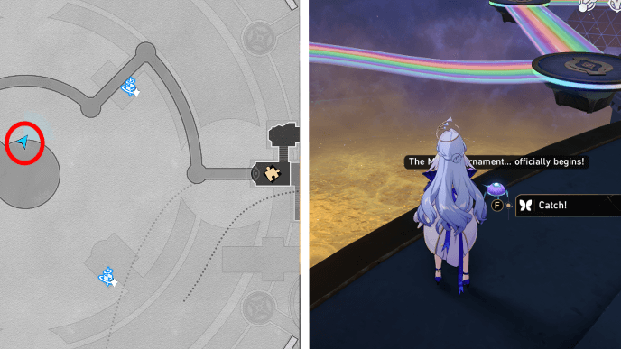 Honkai Star Rail - Cloudedge Bastion Ruins Eye of Twilight Nymph 12