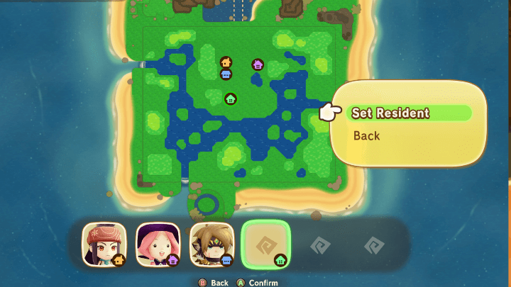 FANTASY LIFE i - Assigning Residents