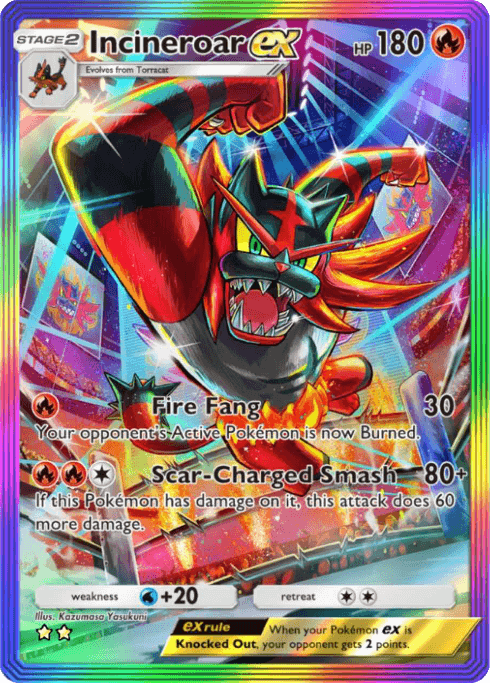 Pokemon TCG Pocket - A3 200 Incineroar ex