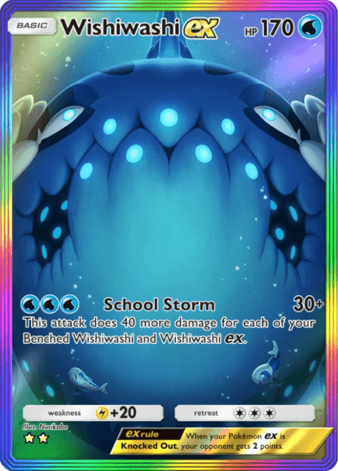 Pokemon TCG Pocket - A3 202 Wishiwashi ex