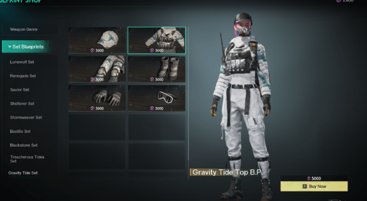 Starfall Inversion - Gravity Tide Set