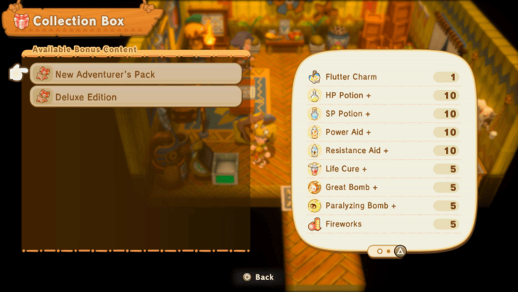 Deluxe Edition Items