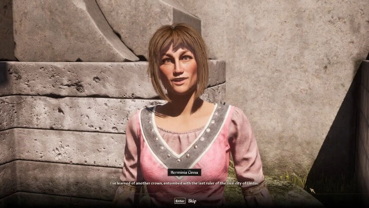 TES IV Oblivion Speak with Herminia