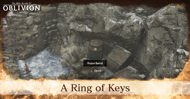 The Elder Scrolls IV Oblivion - A Ring of Keys