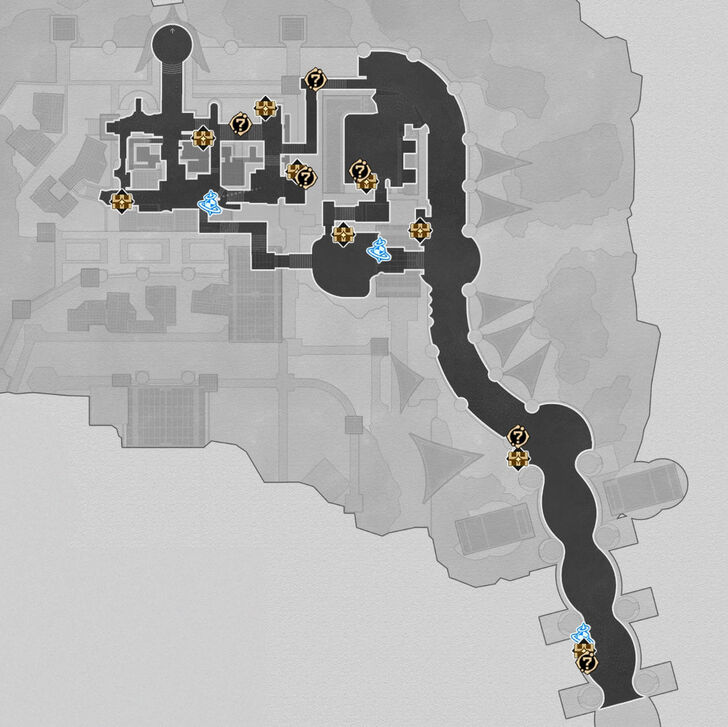 HSR - Fallen Twilight City F1 Southwest Map