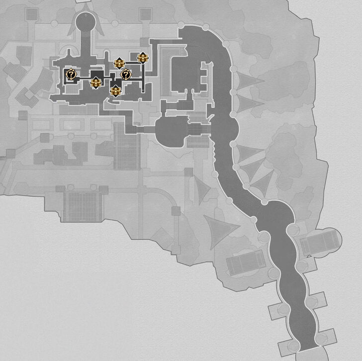 HSR - Fallen Twilight City F2 Southwest Map