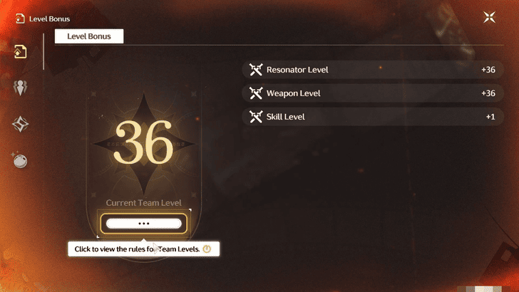 Wuthering Waves Level Up Your Team