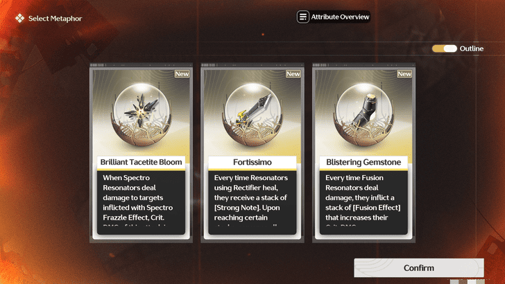 Wuthering Waves Collect Metaphors