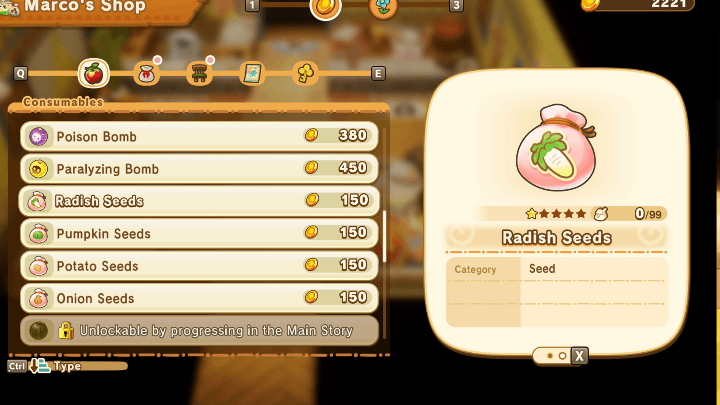 FANTASY LIFE i - Seeds Marco