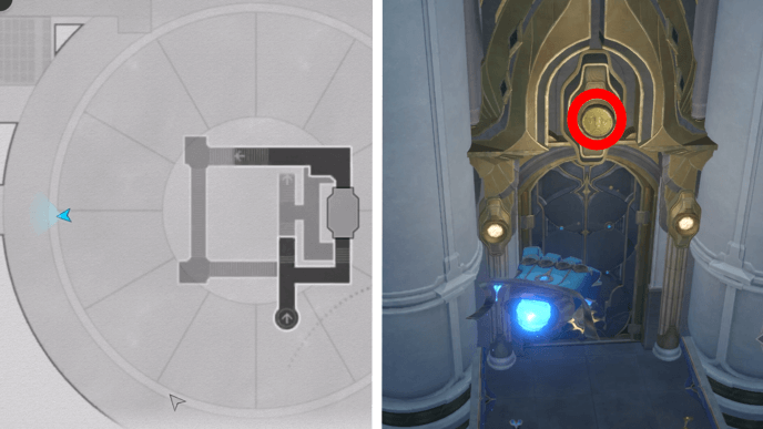 Honkai Star Rail - Fortress of Dome Eye of Twilight - Coin of Whimsy 5 Location