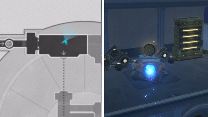 Honkai Star Rail - Fortress of Dome Eye of Twilight - Coin of Whimsy 3 Location