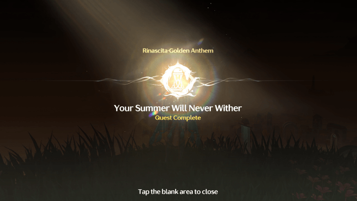 Complete the Main Story