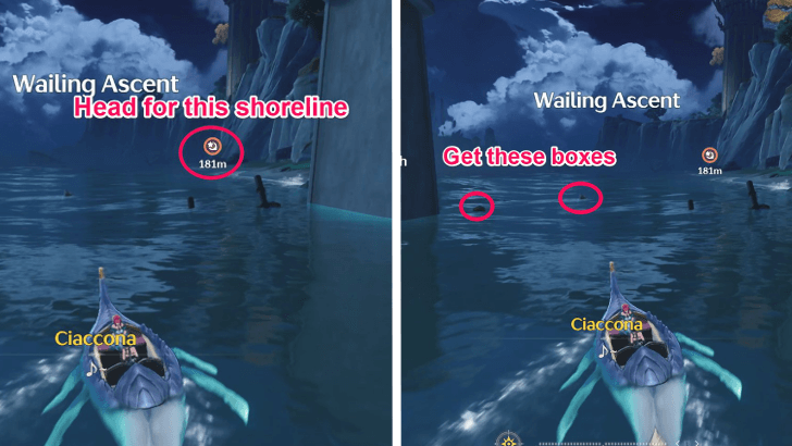 Head to the Target Location