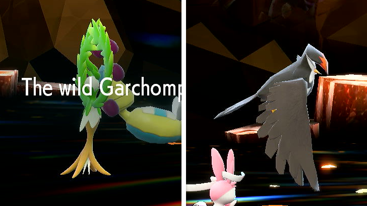 Pokemon SV - Garchomp Tera Raid Event Ally