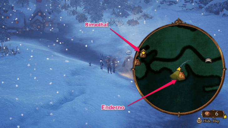 Go to Enderno before Rimedhal