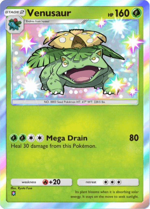 Pokemon TCG Pocket - A3 212 Venusaur