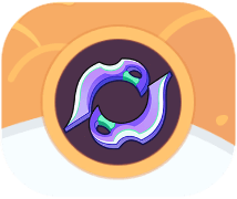 Legend of the Galactic Baseballer - Waning Selenic Chakram