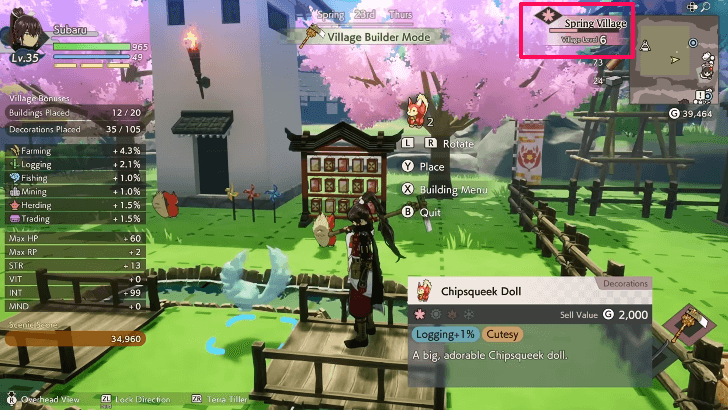 Checking Village Level