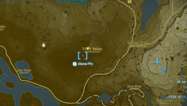 Trilby Valley Flame Gleeok Map Location