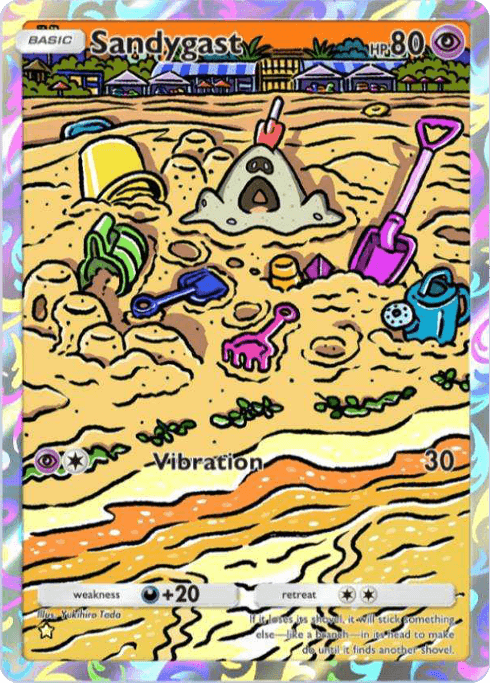 Pokemon TCG Pocket - A3 169 Sandygast