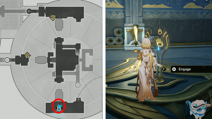 Honkai Star Rail - Go to F1 of Fortress of Dome