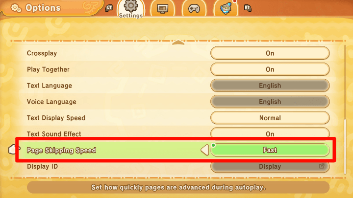 FANTASY LIFE i - Page Skipping Speed