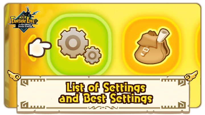 FANTASY LIFE i - Best Settings