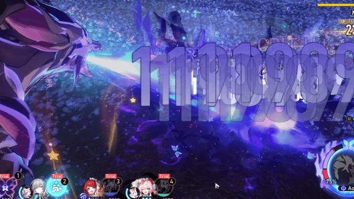 Honkai Star Rail - Legend of the Galactic Baseballer Demon King Stage 3 - Fully Use Netherwing