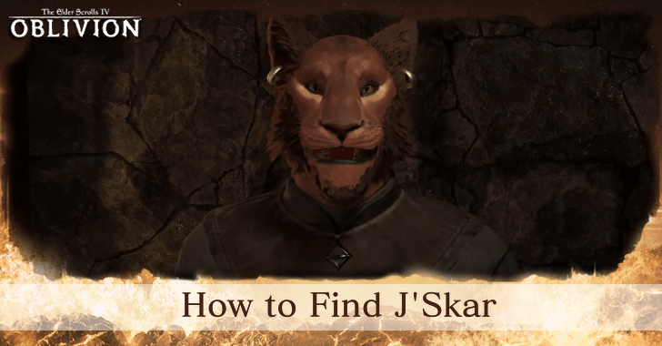 The Elder Scrolls IV Oblivion - How to Find J