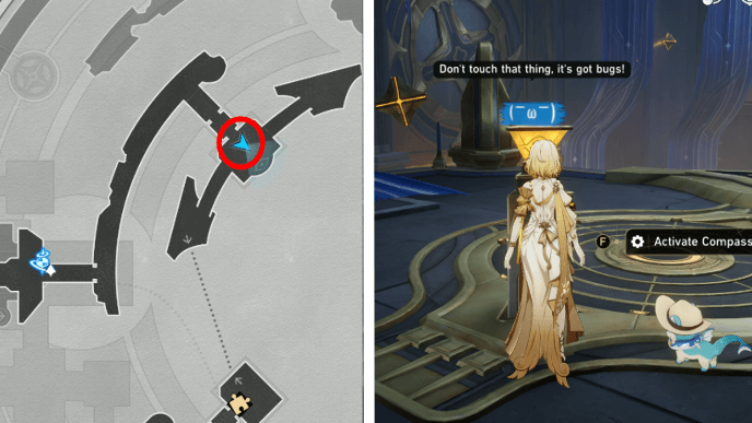 Honkai Star Rail - Go to F2 of Cloudedge Bastion Ruins