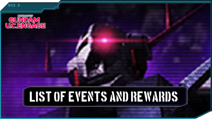 List of All Events and Their Rewards