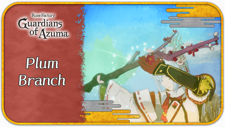 Rune Factory Guardians of Azuma - Plum Branch