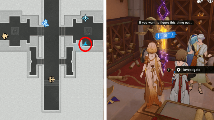 HSR Lightless Chapel Dawncloud Chest 21 Location