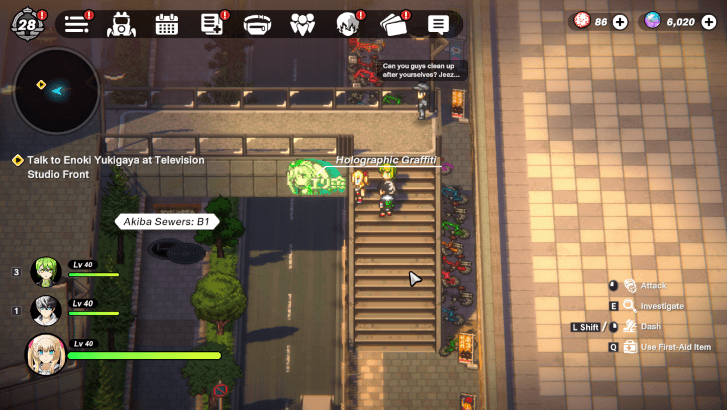 Neo Chiyoda Akiba Station Front Plaza Graffiti Near Stairs