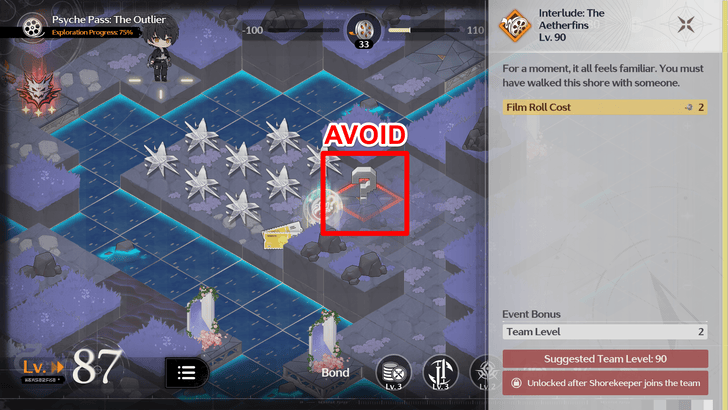 Wuthering Waves Avoid Interlude Aetherfins