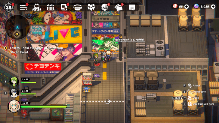 Akiba Roundabout Graffiti Near Escalator