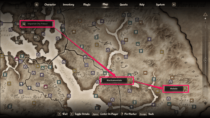 Nothing You Can Possess - Step 2a - Head to Malada