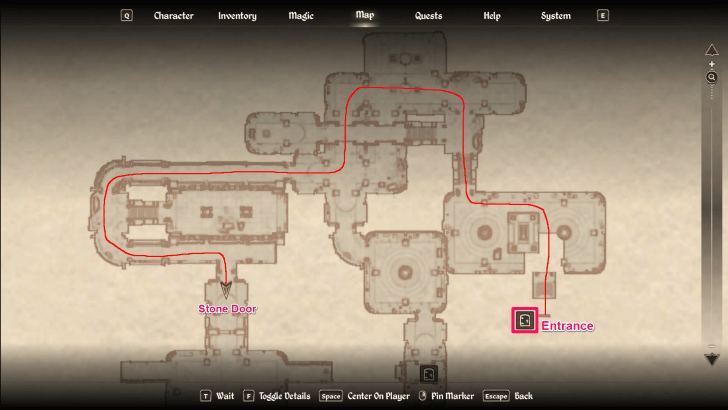 Nothing You Can Possess - Step 3a - Find the Door inside Malada