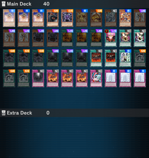 Master Duel - Monarch Deck for Easy Crafting