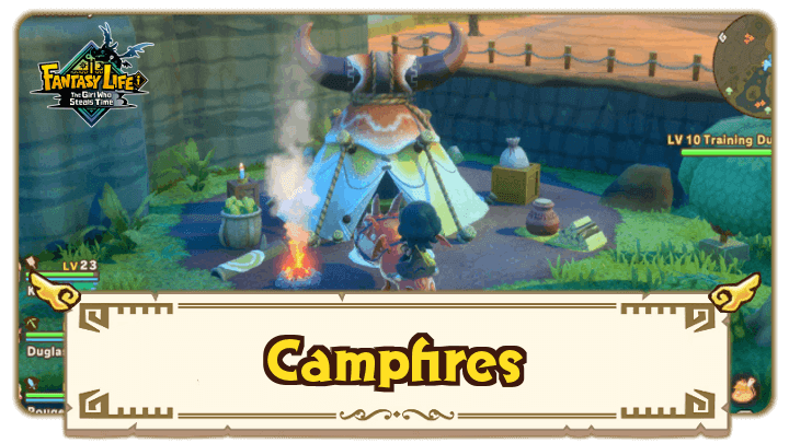 Fantasy Life i - What to Do at Campfires