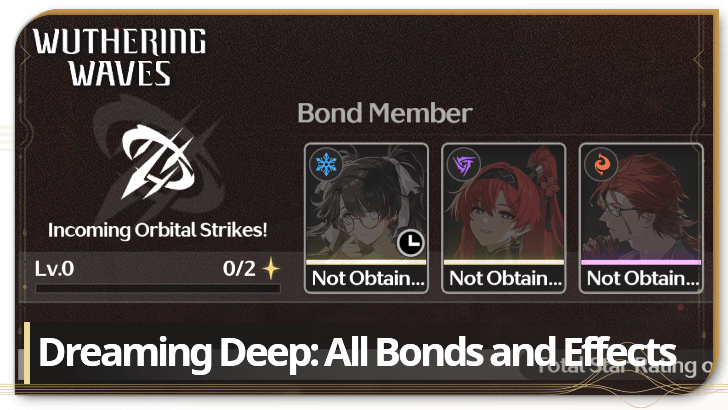 Wuthering Waves -  All Bonds and Effects in Dreaming Deep