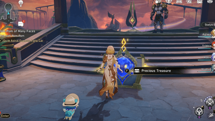 Honkai Star Rail - Rewards a Precious Chest and Achievement