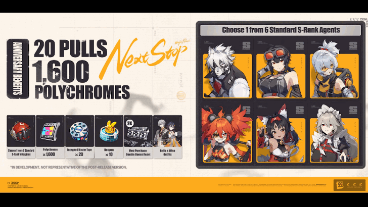 ZZZ Anniversary Rewards