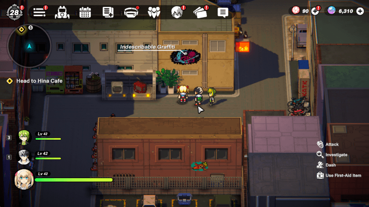 Akiba South Intersection Graffiti on Wall North of Parking Lot