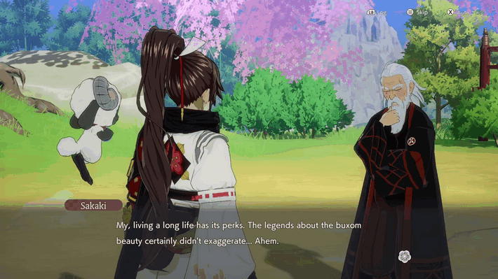 Rune Factory: Guardians of Azuma - Talk to Sakaki