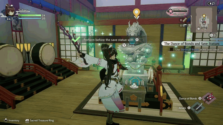 Rune Factory: Guardians of Azuma - Use Dance of Bonds