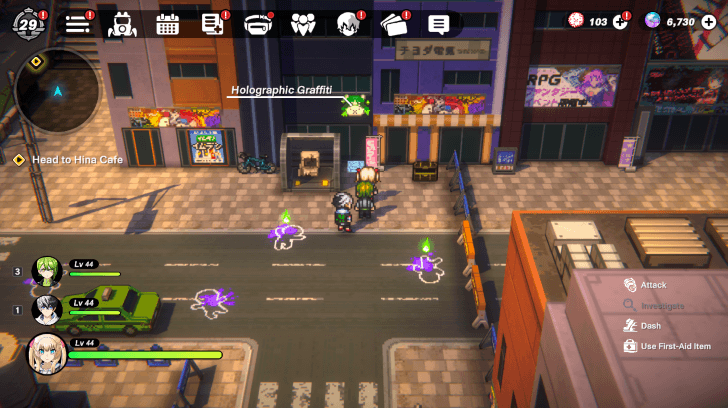 Central Intersection Graffiti at Northeast Area