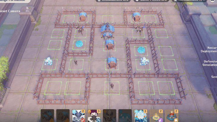 Genshin - Defensive Lineup