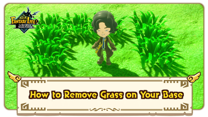 Fantasy Life i - How to Remove Grass